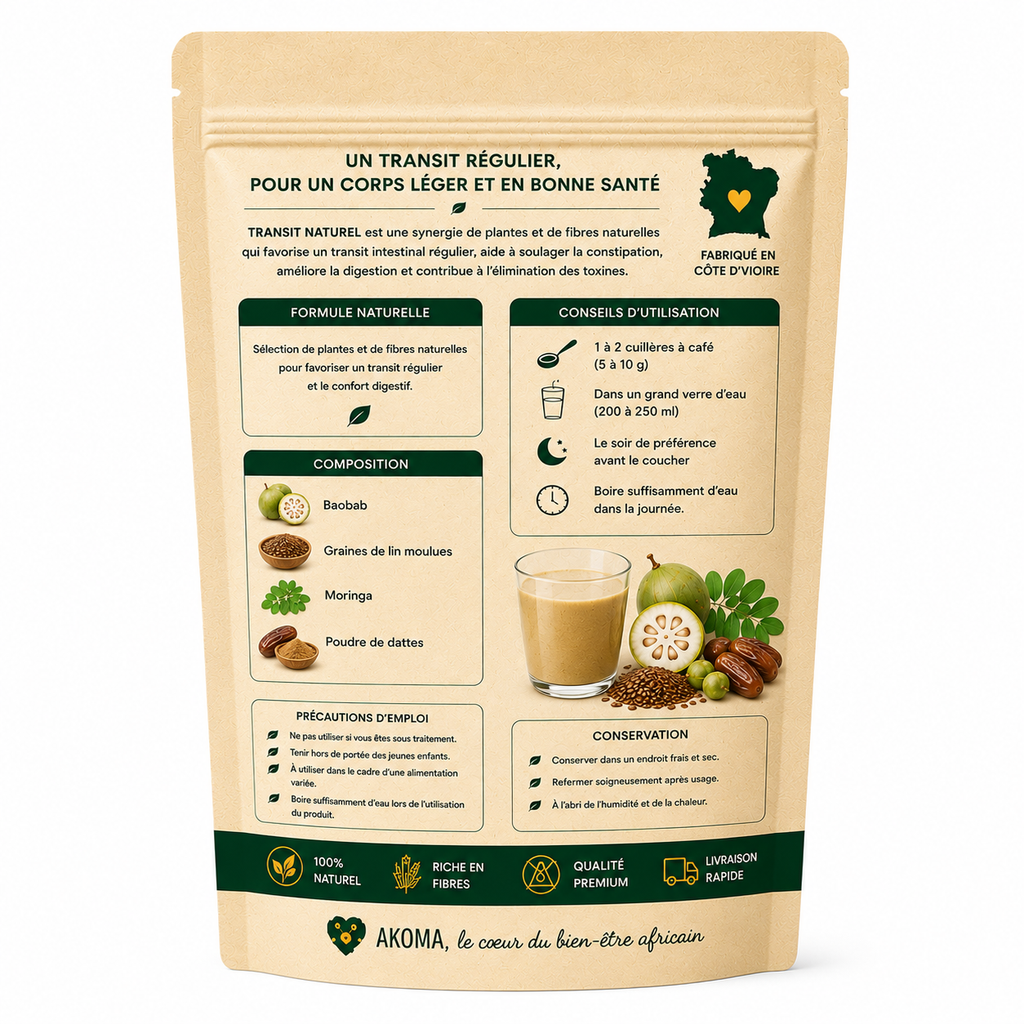 AKOMA - Poudre De Plantes_Transit Naturel 200g